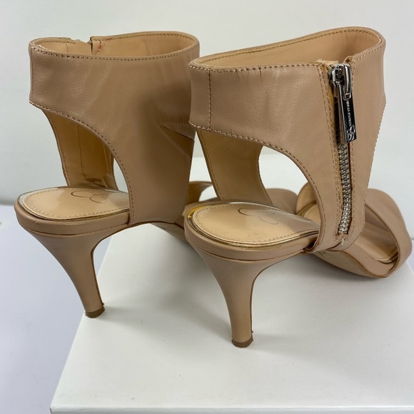 JESSICA Simpson Tan Women's Heels Shoes Size 8M - Picture 9 of 14